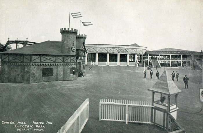 Electric Park - Old Photo Of Concert Hall (newer photo)